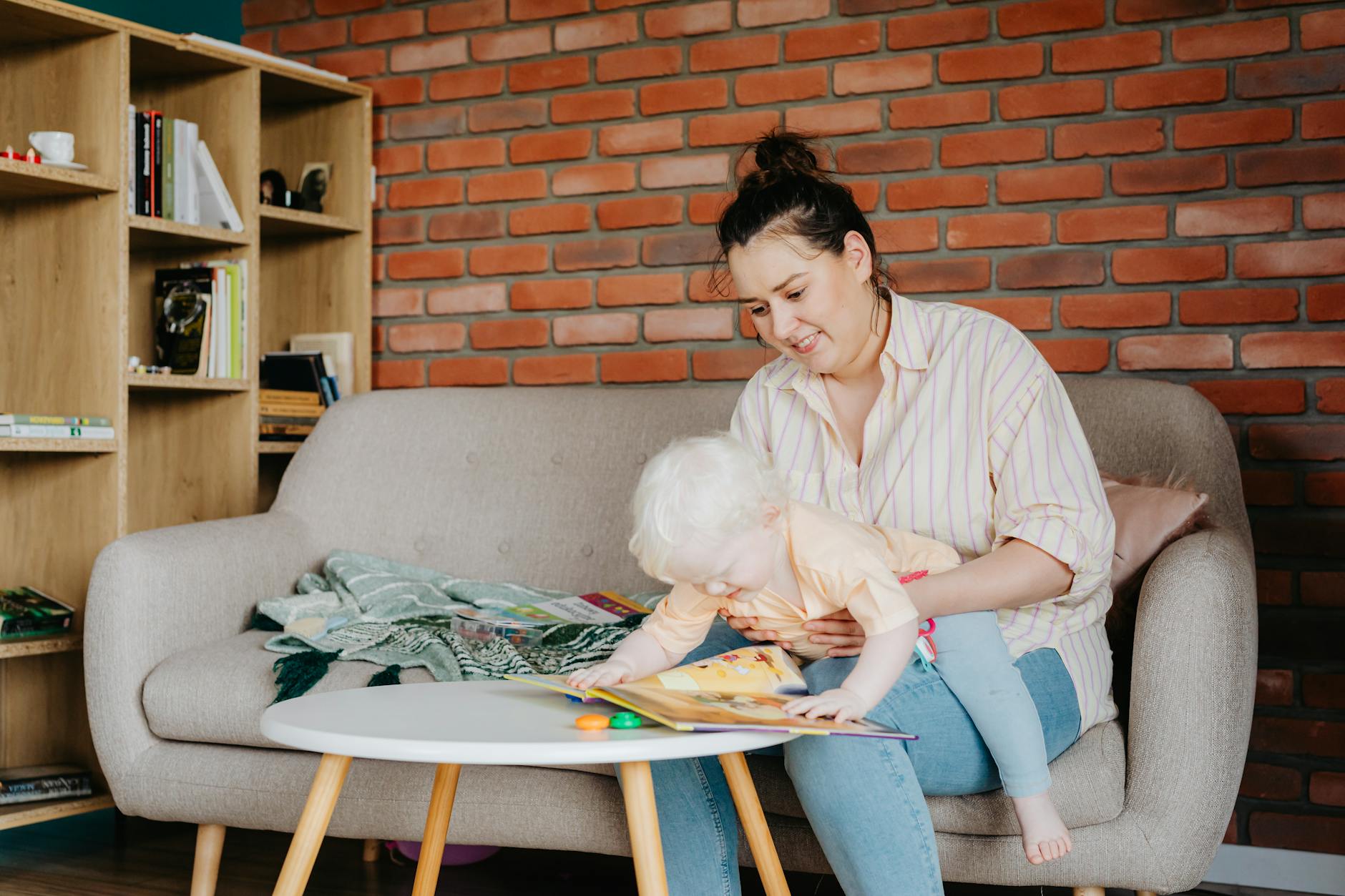 A Houston parent reviewing a Texas Medicaid termination notice alongside Marketplace coverage options